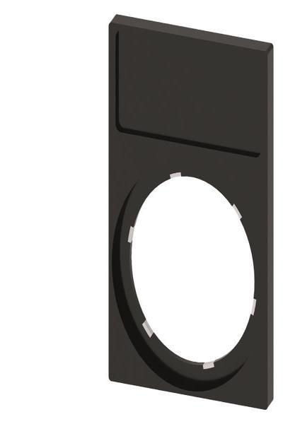 Siemens label holder frame bottom square 3SU1900-0AN