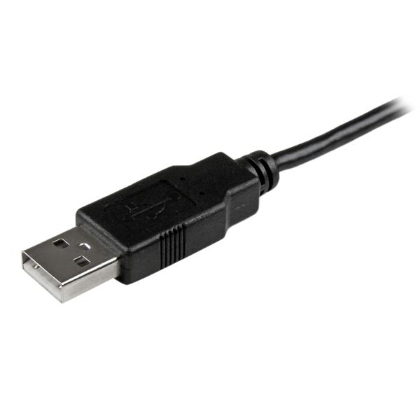 3m Micro USB charging cable for smartphones and tablets - USB A to Micro B cable / data cable / connection cable - USB cable - Micro USB Type B - USBAUB3MBK