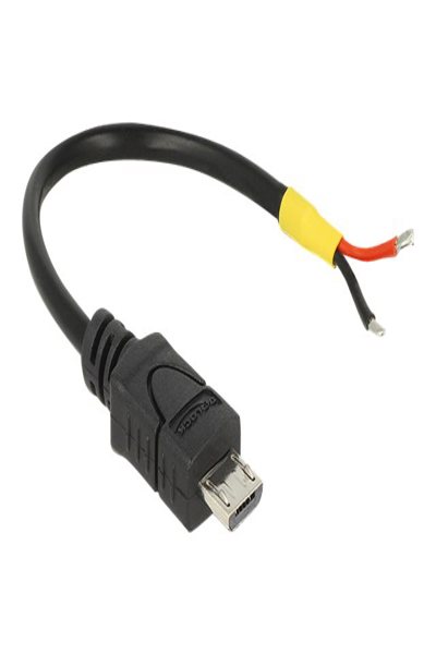Delock USB 2.0 Micro-B male > 2 x open wires - 85251