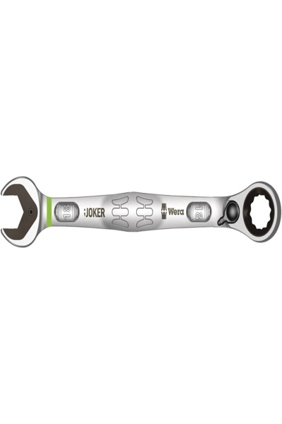 Wera Joker Switch 18, 18 mm, acier inoxydable, acier, mat, 15°, 234 mm