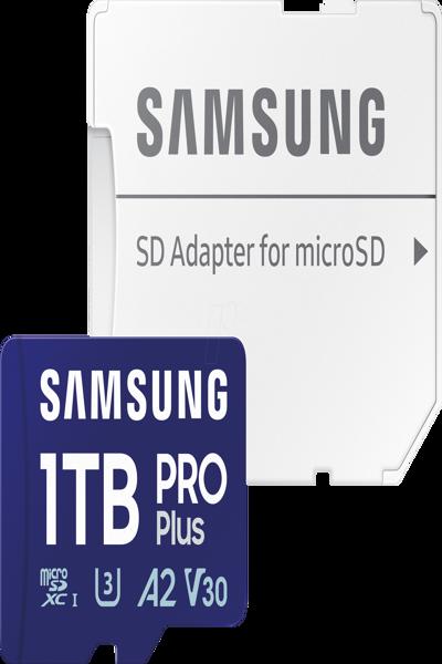 Samsung PRO Plus MB-MD1T0SA - Flash memory card (microSDXC to SD adapter included)