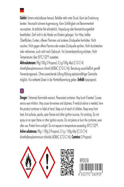 LogiLink Hand Sanitizer Spray 150ml - RP0019