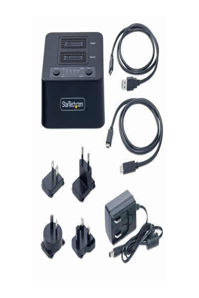 StarTech.com 1:1 fristående M.2 NVMe-hårddiskduplikator och dockningsstation - M2-HDD-DUPLICATOR-N1
