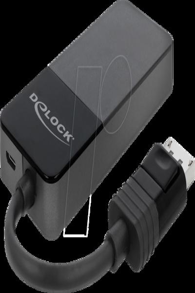 Delock DisplayPort 1.4-splitter 1 x DisplayPort till 3 x HDMI MST - 87770