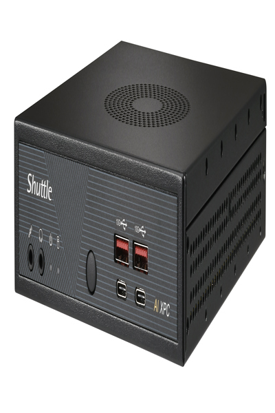 Shuttle Barebone slim DN11H7 U-155H/DDR5/black - Barebone - Core Ultra 7 - DN11H7