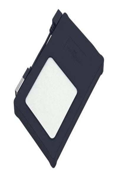 Manhattan Drive Enclosure - 2.5" - USB-A - 480 Mbps (USB 2.0) - SATA - Black - Silicone - Hi-Speed USB - Windows or Mac - Three Year Warranty - Blister - HDD enclosure - 2.5" - Serial ATA - 0.29 Gbit/s - Hot-swap - Black - 130103