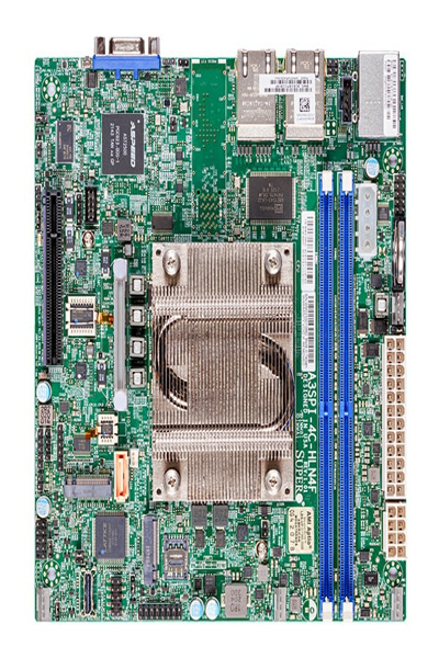 Supermicro MBD-A3SPI-4C-HLN4F, Intel, BGA 2106, Intel Atom®, C5315, DDR4-SDRAM, 128 Go
