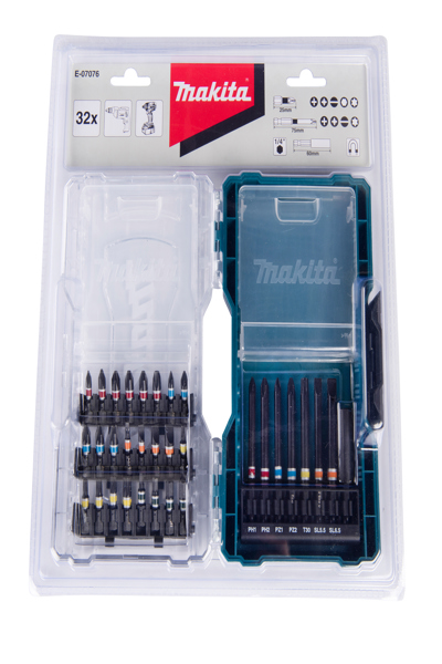 Makita Jeu d'embouts et de forets 32 pièces