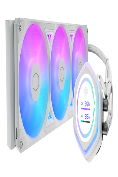 Cooler Master MLX-D36M-A25SZ-LW 360 Atmos II LCD ARGB Waterk Wit