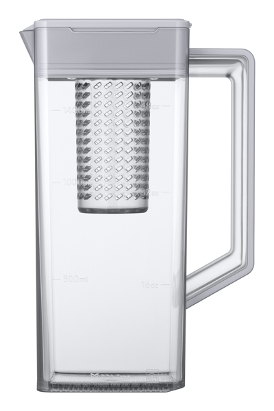 Samsung RF65DG960EB1EF, Freestanding, French door, Black, Black DOI, Buttons, LED