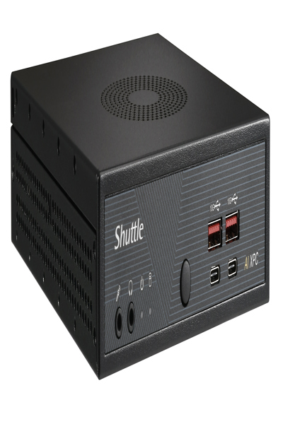 Shuttle Barebone slim DN11H7 U-155H/DDR5/black - Barebone - Core Ultra 7 - DN11H7