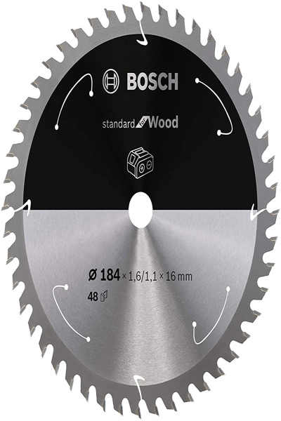 Bosch 2 608 837 701 - Scroll saw blade - Wood - Carbide - Black - Stainless steel - 18.4 cm - 1 mm