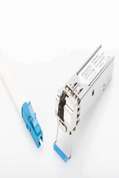 DIGITUS HP-kompatibel mini GBIC (SFP)-modul, 1,25 Gbps, 20 km, med DDM-funktion - DN-81003-01