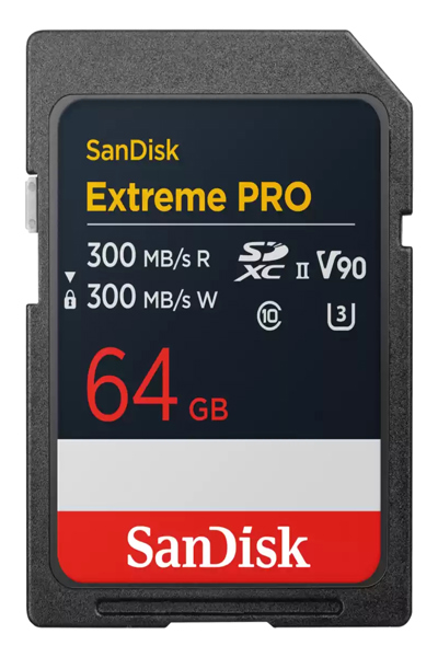 SanDisk Extreme Pro - Flashminneskort - SDSDXDM-064G-GN4IN