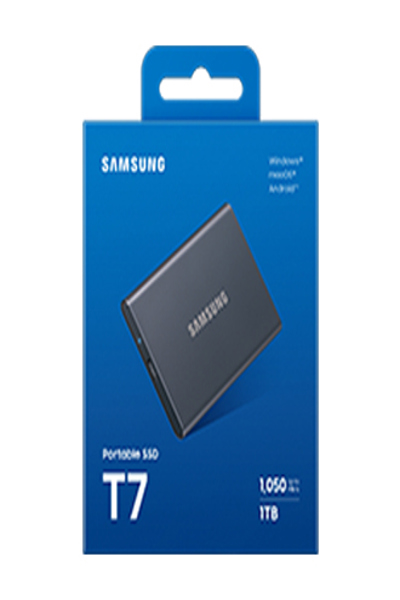 Samsung T7 MU-PC4T0T - SSD - encrypted - MU-PC4T0T/WW