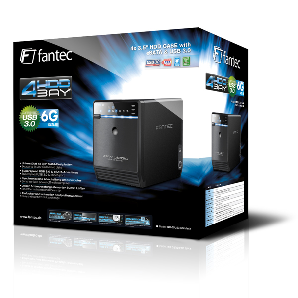 FANTEC QB-35US3-6G - HDD Caddy 3.5" - 1695