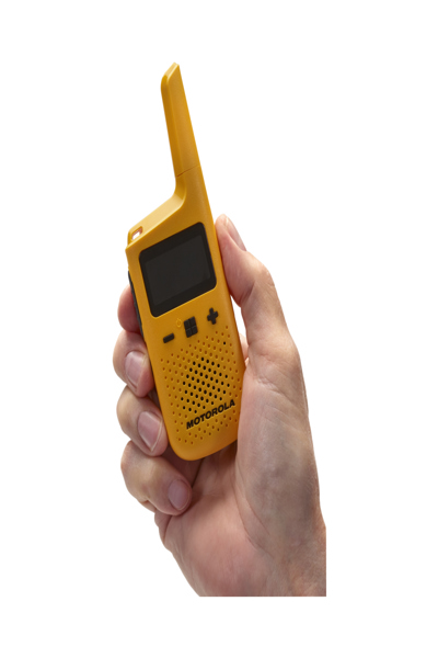 Motorola T72 Walkie Talkie 16 Channels Yellow - D3P01611YDLMAW