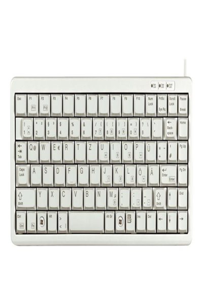 Cherry Slim Line COMPACT-KEYBOARD G84-4100 - Clavier 86 touches QWERTY - Gris