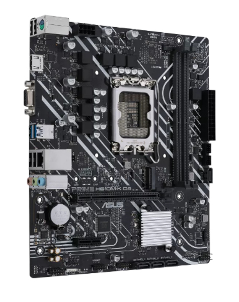 Asus PRIME H610M-K D4 Processor Family Intel Motherboard - 90MB1A10-M0EAY0