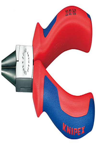 KNIPEX 22 02 160 Pince à bec effilé Bleu Rouge 160 mm