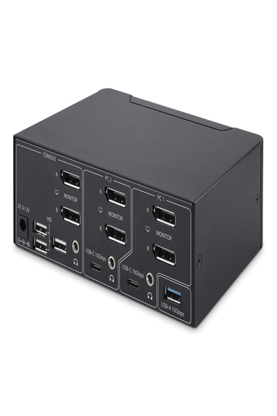 StarTech.com 2-Port Dual-Monitor DisplayPort KVM Switch 8K - P2CDD143-KVM-SWITCH