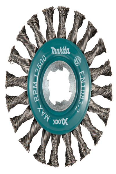 Brosse métallique circulaire Makita pour peinture métallique et rouille