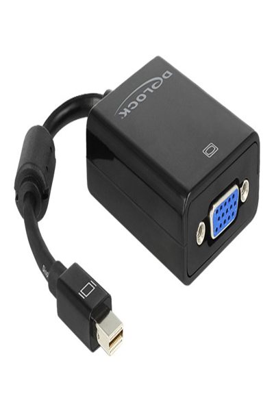 Adaptateur Delock mini Displayport > VGA 15 broches femelle