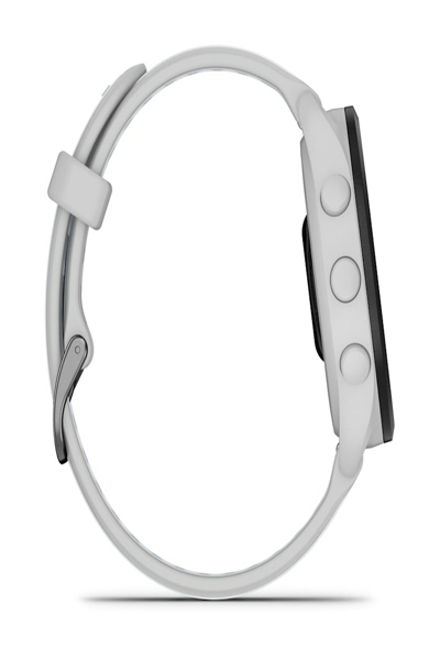 Garmin Forerunner 165 Music GPS gris poussière/blanc pierre