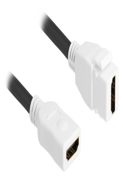 Delock Keystone Modul HDMI Buchse zu 8K20cm weiÃƒÅ¸ - Cable - Digital/Display/Video - 90684