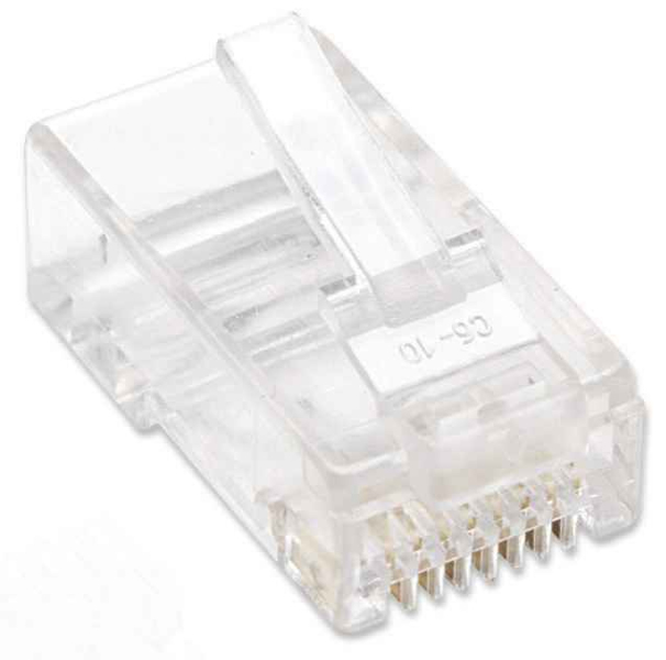 INTELLINET 100-Pack Cat5e RJ45 Pluggar UTP - 790055
