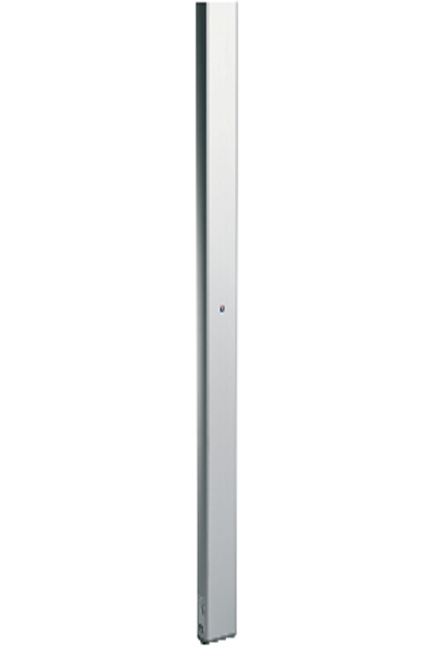 Schneider Electric Colonne de plafond, simple face, montage au plafond, POL-T10 vide, ALU blanc