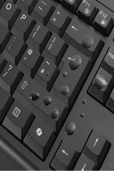 Kensington KM270 EQ Wireless Tastatur & Maus Set - Keyboard - 1,200 dpi - K75560DE