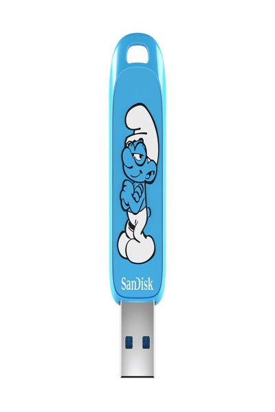 SanDisk Smurfs - Smart Smurf Edition USB-minne - SDCZIS-064G-G46