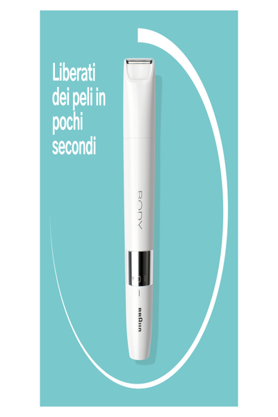 Braun BS1000 Nose and Ear Trimmer White Battery operated - 81722464