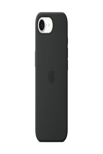 Apple iPhone 16e Silicone Case Black