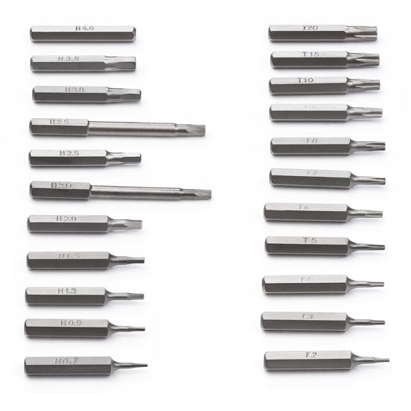 Electric Mini Cordless Screwdriver 55 Bits LED Magnetic - CTK55PCEDRIVE