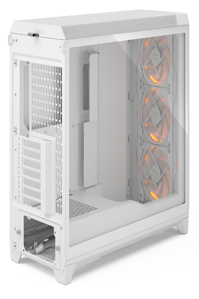 Fractal Design Meshify 3 XL White RGB TG PC Case - FD-C-MES3X-06
