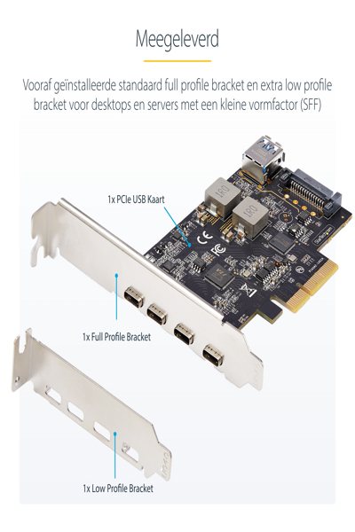 Carte USB-C PS4C3IA3