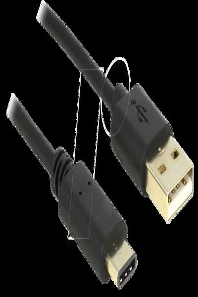 Delock USB-kabel - USB-C (hane) till USB (hane) - 83327