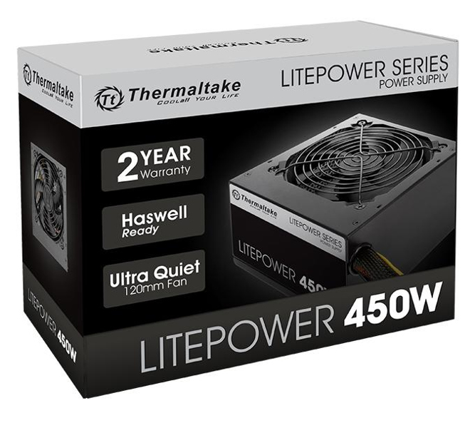 Litepower G2 PSU 450 W 24-pin ATX ATX - LTP-0450P-2