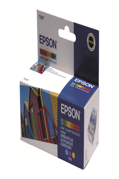 Epson Beach Huts Singlepack Color T037 - Encre pigmentée - 1 pièce(s)
