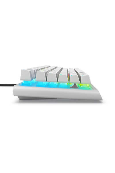 Dell Alienware AW420K - Wired - USB - Mechanical - QWERTY - RGB LED - White - AW420K-W-WW