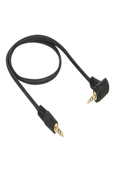 Delock Ljudkabel - mini-telefon stereo 3,5 mm hane till mini-telefon stereo 3,5 mm hane - 83752