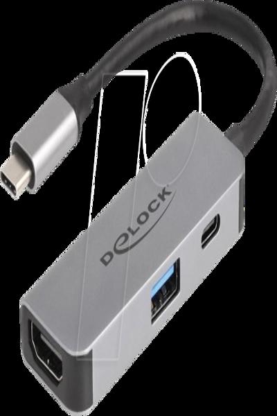 Delock dockningsstation - USB-C / Thunderbolt 3 / Thunderbolt 4 - 61063