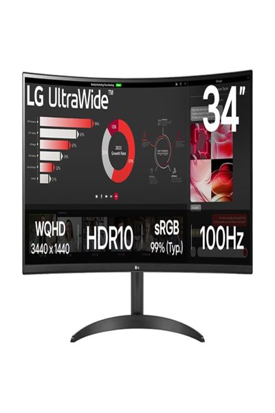 LG UltraWide 34WR50QK-B - LED monitor - 34WR50QK-B.AEU