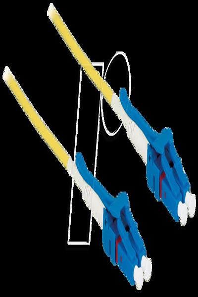 Delock Nätverkskabel - LC single-mode (hane) till LC single-mode (hane) - 85086