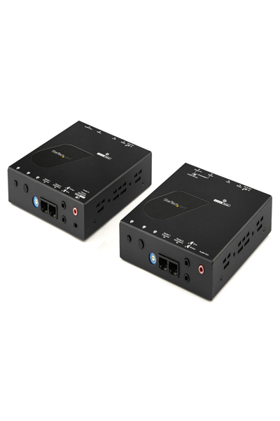 StarTech.com HDMI over IP Extender Kit with Video Wall Support - 1080p - 1920 x 1080 pixels - AV transmitter & receiver - 100 m - Black - ST12MHDLAN2K