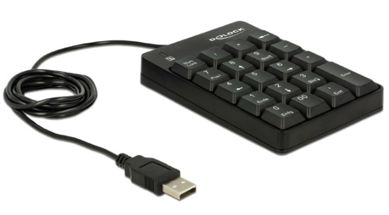 Delock 12481 Numeric Keyboard USB Universal - 12481