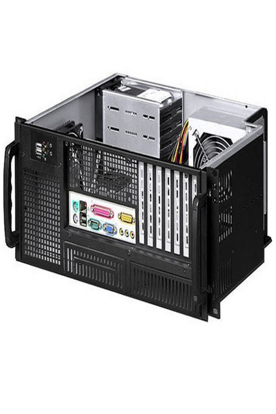 Techly I-CASE MP-P4HX-BLK6 black rack server - 307377