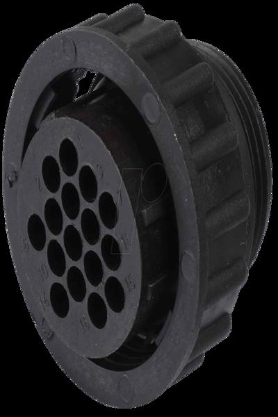 CommScope CPC SG 16B - 16-pol. Stecker-LeergehÃƒÂ¤use f. Buchsenkontakte - 182642-1